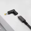 Cable gender changer Akyga AK-ND-C04 USB-C to 4.0 x 1.7 mm Black
