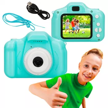 Extralink Kids Camera H20 Blue, 1080P 30fps, 2.0 Display