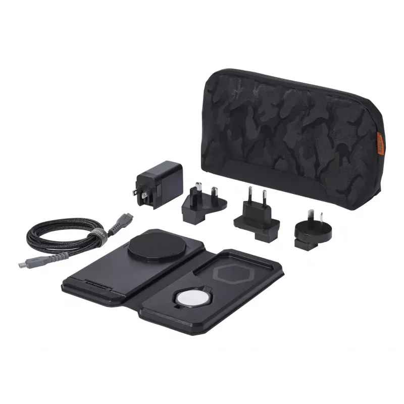 3-in-1 Headphones Urban Armor Gear SRGE Wireless Charging Black Grey