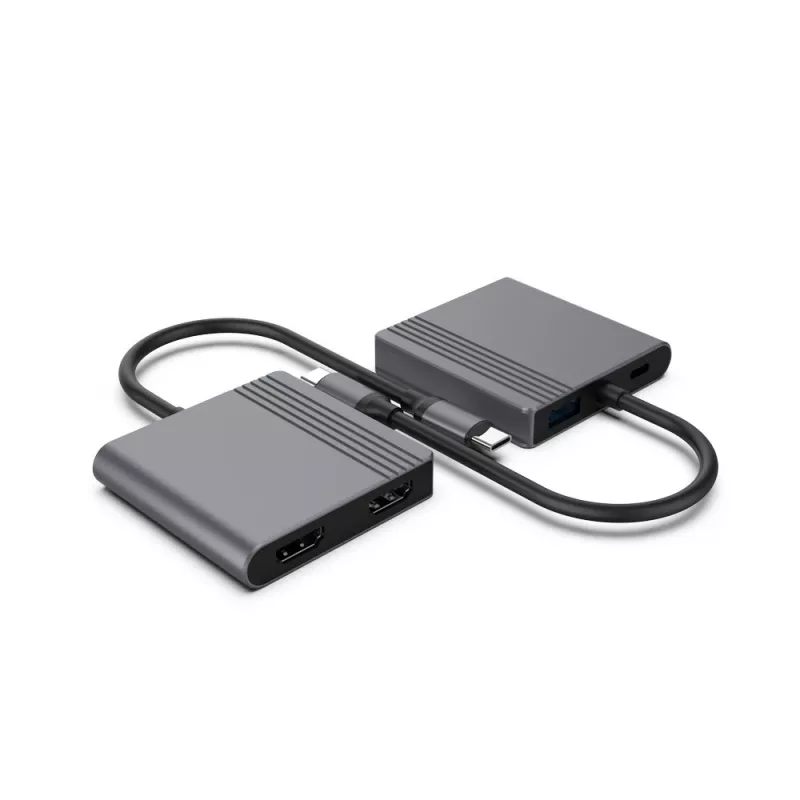 I/O ADAPTER USB-C TO HDMI/USB3/3IN1 A-CM-COMBO3-04 GEMBIRD