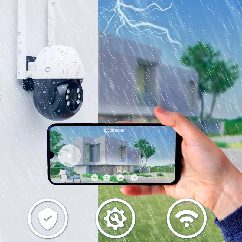 Extralink Perun Outdoor Security Camera EOC-268 | IP Camera | 1296p, PTZ