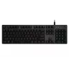 Logitech Gaming G512 - Tastatur - Hintergrundbeleuchtung - USB - QWERTY - Spanisch - Tastenschalter: GX Brown Tactile - Kohle