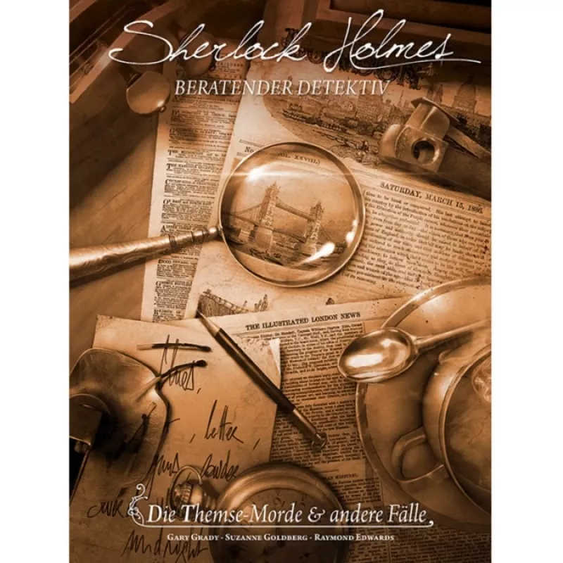 Sherlock Holmes Consulting Detective: The Thames Murders and Other Cases, Board Game