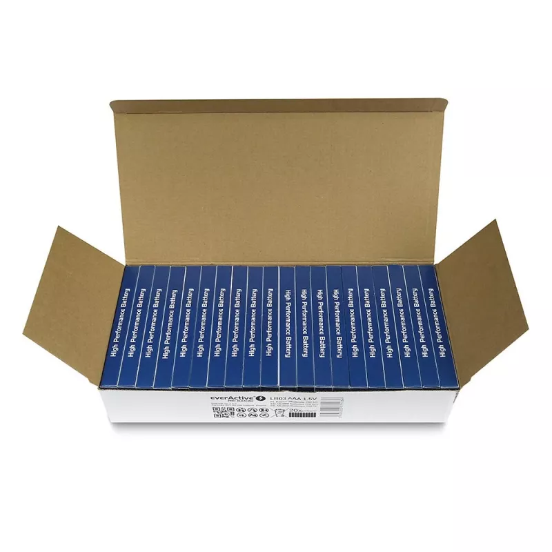 Single-use alkaline battery everActive LR0310PAK AAA 1.5V 1250mAh pack of 10