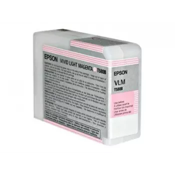 Epson Singlepack Vivid Light Magenta T580B00, Vivid light magenta, Pigment-based ink, 80 ml, 1 pc(s)
