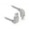 Networking Cable DeLOCK 85861 RJ-45 Cat6 0.5m Grey