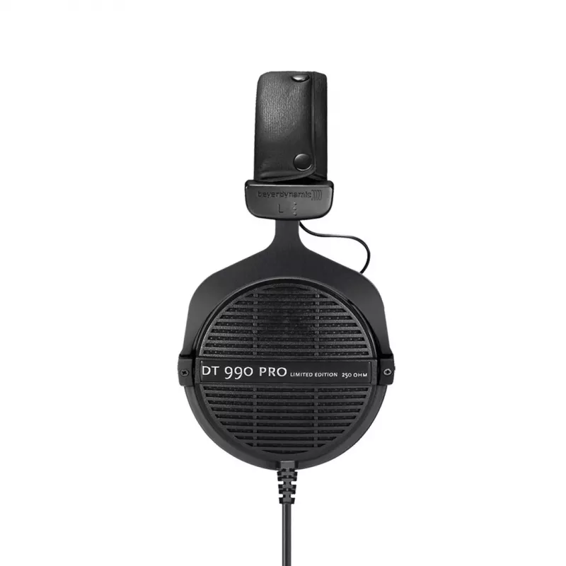 Studio headphones Beyerdynamic DT 990 PRO — wired, closed, circumaural, 250 Ω, 3 m cable, black