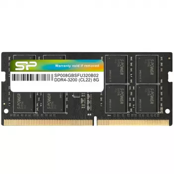 Laptop DDR4 SO-DIMM memory Silicon Power SP008GBSFU320X02 8GB 3200MHz 260-pin 1.2V CAS22
