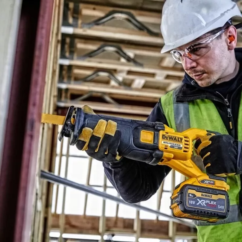 DeWALT DCS389X2-QW reciprocating saw 3000 spm Black, Yellow
