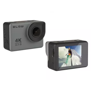 Action camera BLOW 78-538 — 4K Ultra HD, 2 inch display, 170° FOV, Wi‑Fi, image stabilizer, microSD up to 64 GB