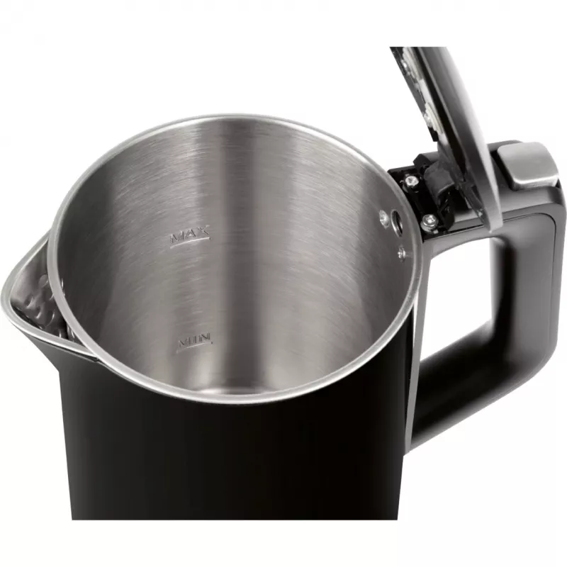 Electric kettle ProfiCook PCWKS1243 — 1.7 L, 2200 W, temperature control 50–100°C, black