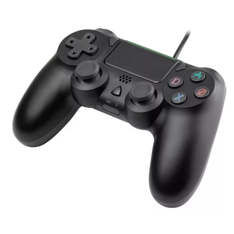 Wired gamepad TRACER SHOGUN PRO Black — 16 buttons, analogue/digital, 1.5 m cable, vibration, PC/PS4/PS3