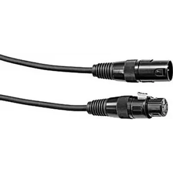 DMX cable EUROLITE 30227864 — 5‑pin, 1x XLR male to 1x XLR female