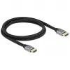 HDMI Cable DeLOCK Ultra High Speed 48 Gbps 8K 60 Hz grey 1 m