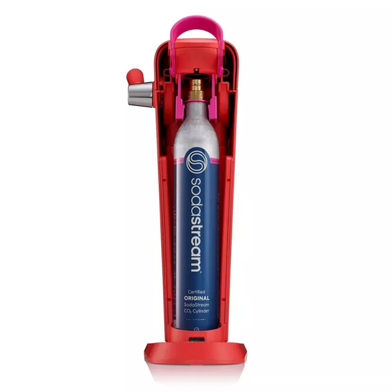 Soda Maker SodaStream Art Mandarin Red 1L Carbonating Bottle
