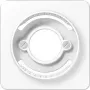 JUNG CD 537 WW - White - JUNG - thermoset plastic - 67 mm - 67 mm (CD537WW)