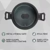 Stockpot Russell Hobbs RH01863EU7 20 cm Crystaltech cookware stainless steel glass lid