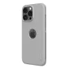 Protective phone case Nillkin Super Frosted Shield Pro for iPhone 16 Pro, gray, rigid slim cover