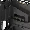 HAVN HS 420 VGPU PC Case, Midi-Tower, E-ATX, Tempered Glass, PCIe 5.0 Riser Cable - black
