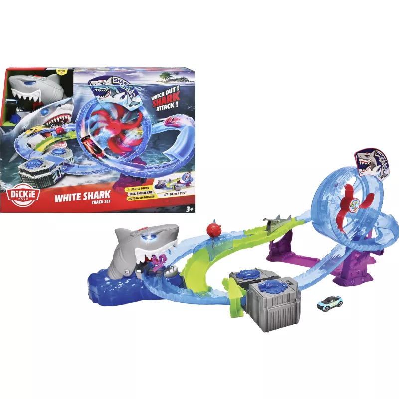 White Shark Track Set, race track