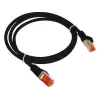 AVIZIO KKS6CZA1.0 networking cable Black 1 m Cat6 F/UTP (FTP)