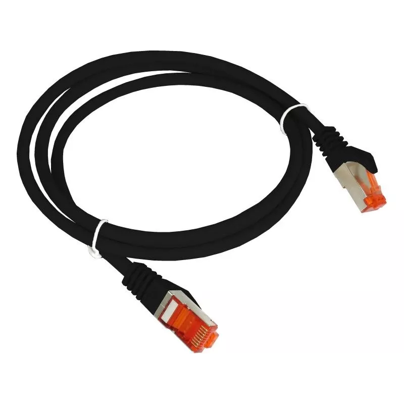 AVIZIO KKS6CZA1.0 networking cable Black 1 m Cat6 F/UTP (FTP)
