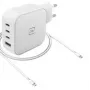 Mobile device charger Tucano MA-GAN100-EU-W Universal White AC Fast charging