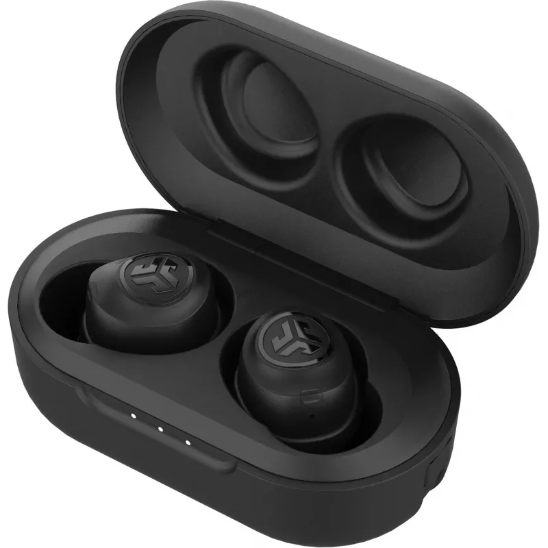 JLab JBuds Air True Headphones Wireless In-Ear USB Type-A Bluetooth Black (IEUEBJBUDSAIRRBLK82)
