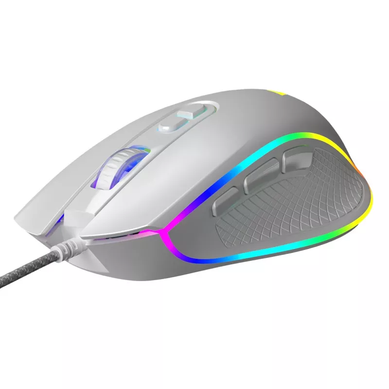 Wired optical mouse MODECOM Volcano Veles (white) — model M-MC-VELES-200