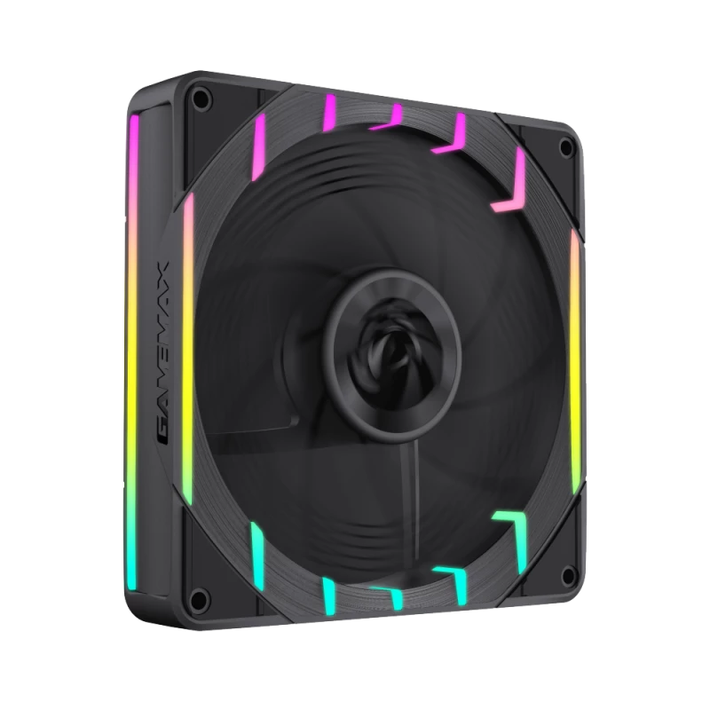 GAMEMAX TORNADO T14 ARGB-R 140mm Case Fan - Black