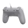 Wired Game Controller GameSir T3 Lite WT White — ergonomic wired controller compatible with PC