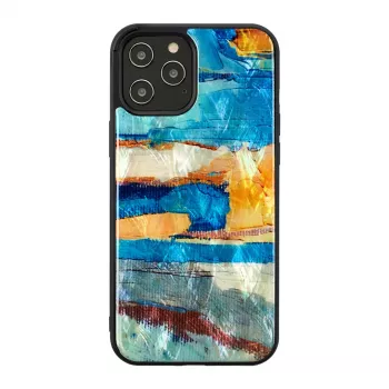 Protective case iKins for Apple iPhone 12 / 12 Pro — sky blue