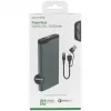 4Smarts Power Bank VoltHub Pro 10000mAh 22.5W with Quick Charge, PD gunmetal *Select Edition*
