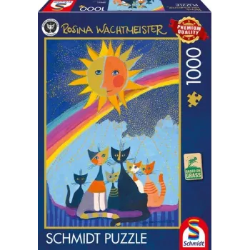 Rosina Wachtmeister: Im Goldregen, Puzzle 1000 Pieces