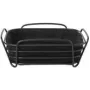 Bread Basket Blomus 63872 Rectangle Cotton Steel Black
