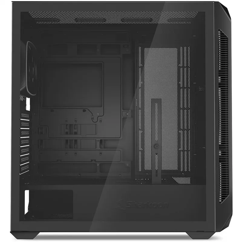 PC Case Sharkoon AK5G RGB Midi Tower Black