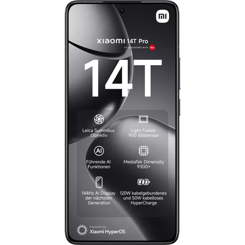 Xiaomi 14T Pro 16.9 cm (6.67) Dual SIM 5G 12 GB 512 GB 5000 mAh Black