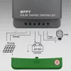 Solar charger MPPT with temp sensor 60A
