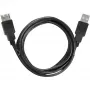USB A to USB A cable GEMBIRD 68904, USB 2.0, 3 m, black