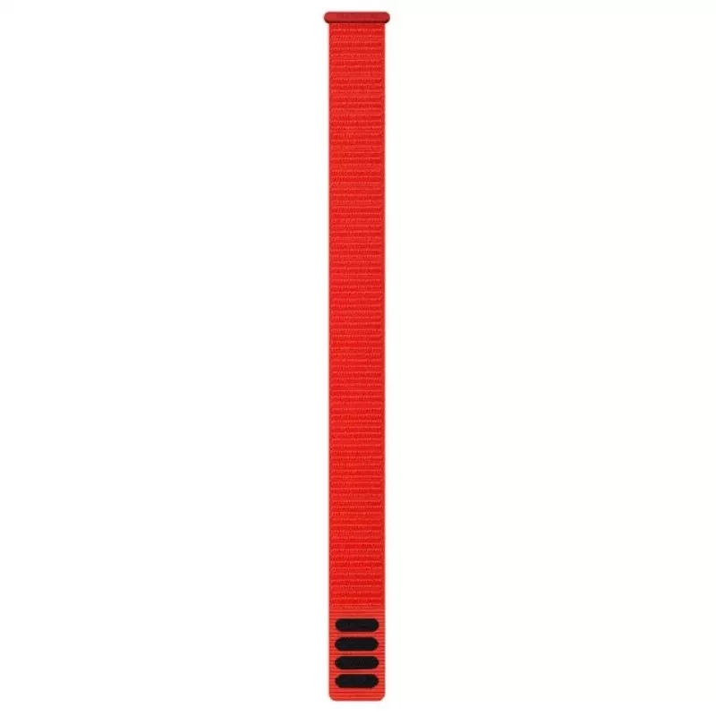 Garmin UltraFit-Watch Strap 22 mm Nylon Flammenrot (010-13306-12)
