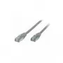 S/CONN 3m RJ45 networking cable Grey Cat6 S/FTP