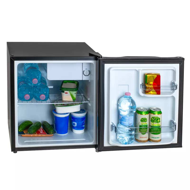 Adler Refrigerator | AD 8096 | Energy efficiency class E | Free standing | Larder | Height 49.5 cm | Fridge net capacity 45 L | 39 dB | Black