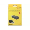 Cable gender changer DeLOCK 65696 USB 3.1 Gen 2 Type-A to Type-C Black