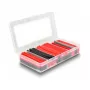 Heat shrink tube DeLOCK 20909 196 pieces black red 2:1