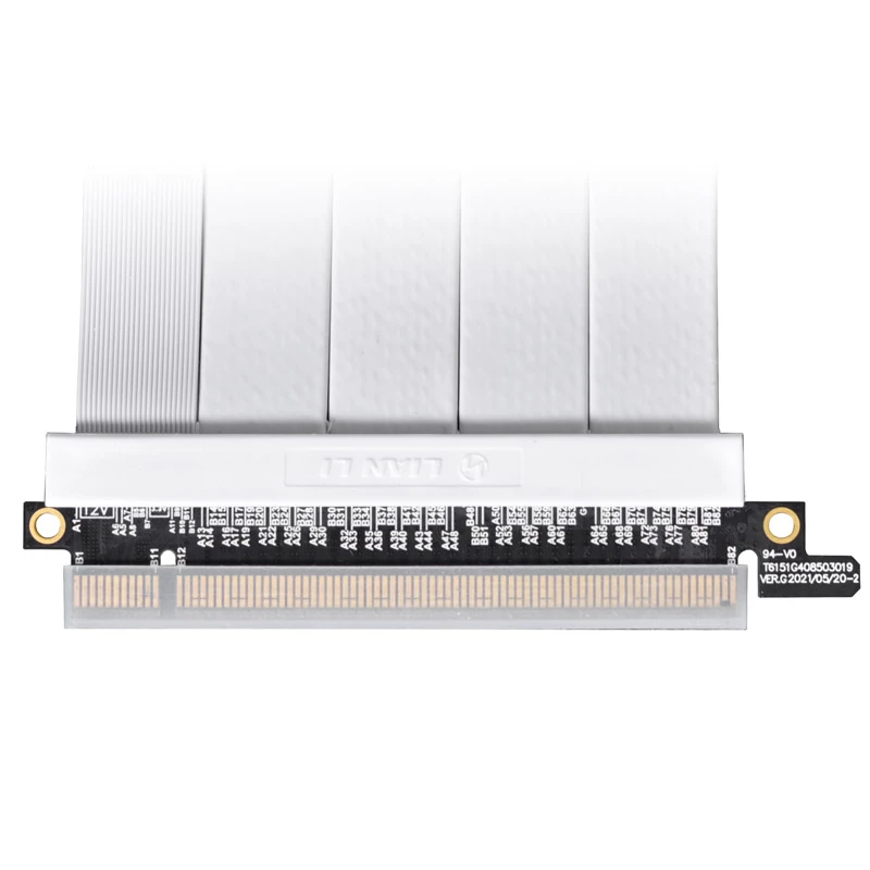 Lian Li PW-PCIV-4-90W PCIe 4.0 Riser Cable 900 mm White
