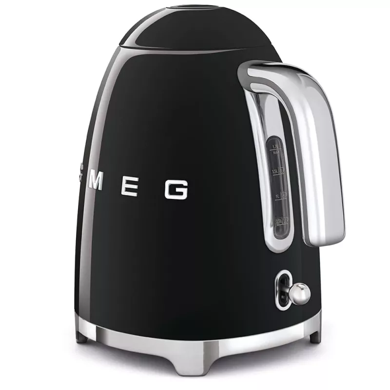 Kettle Smeg KLF03BLEU Stainless Steel Plastic 2400 W Black 1.7 L
