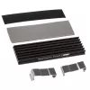 Heatsink Aqua-Computer kryoM.2 — aluminium/stainless steel, 70×24×9 mm