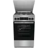 Gorenje GKS5C71XF Freestanding cooker with oven Silver