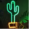 Neon Lights MANTA SNL07GN Green Yellow Cactus Style decorative LED neon sign