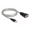 DeLOCK Adapter USB 2.0 Type-A to Serial RS-232 D-Sub 9 + D-Sub 25